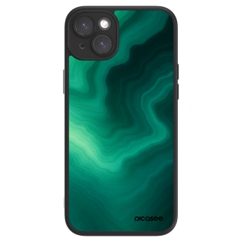 Picasee ULTIMATE CASE MagSafe für Apple iPhone 15 Plus - Malachite