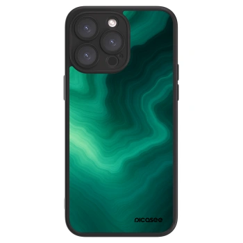 Picasee ULTIMATE CASE MagSafe für Apple iPhone 15 Pro Max - Malachite