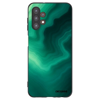 Picasee Samsung Galaxy A13 5G Hülle - Schwarzes Silikon - Malachite