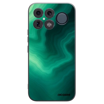 Picasee Xiaomi Poco F8 Ultra Hülle - Schwarzes Silikon - Malachite