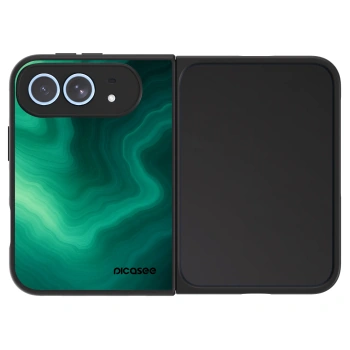 Hülle für Apple iPhone Duo - Malachite