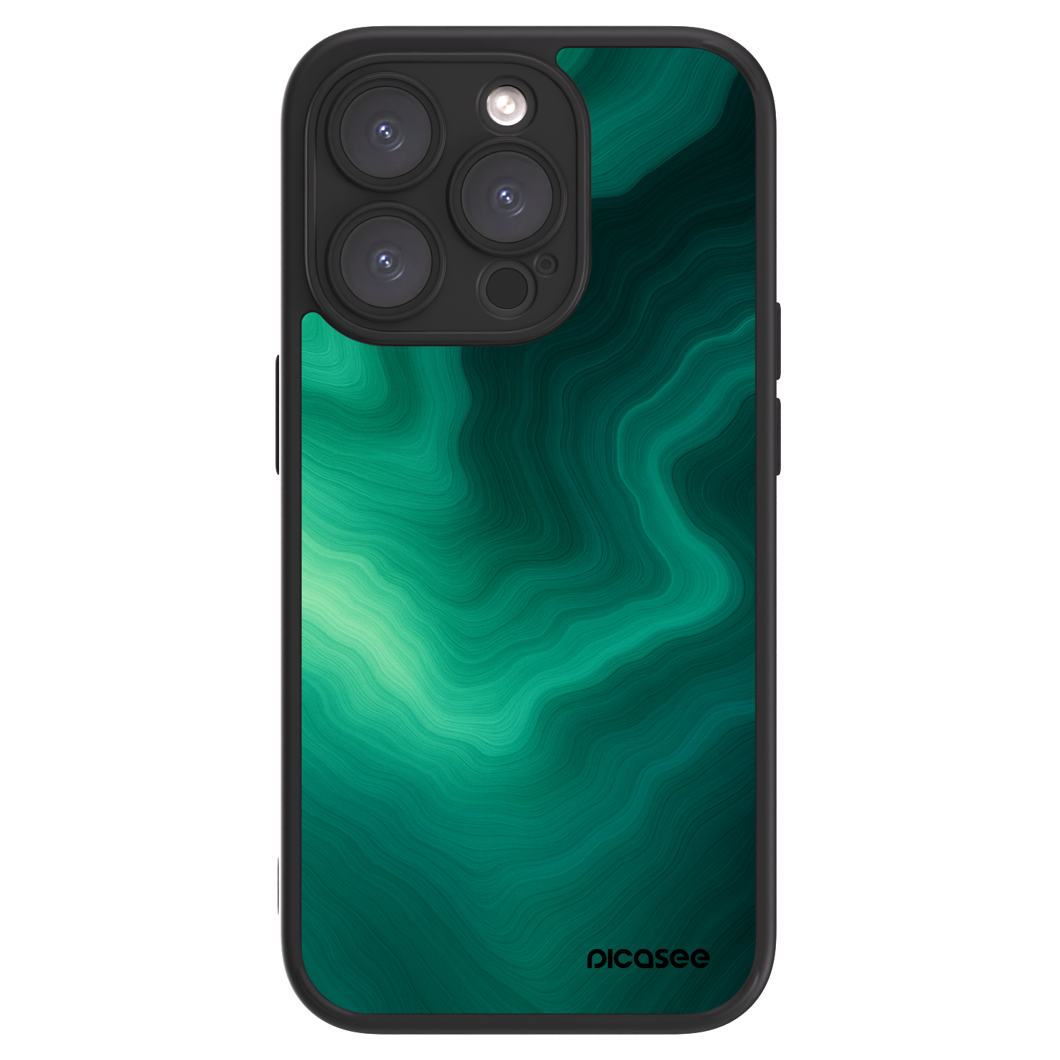 Picasee ULTIMATE CASE MagSafe für Apple iPhone 15 Pro - Malachite