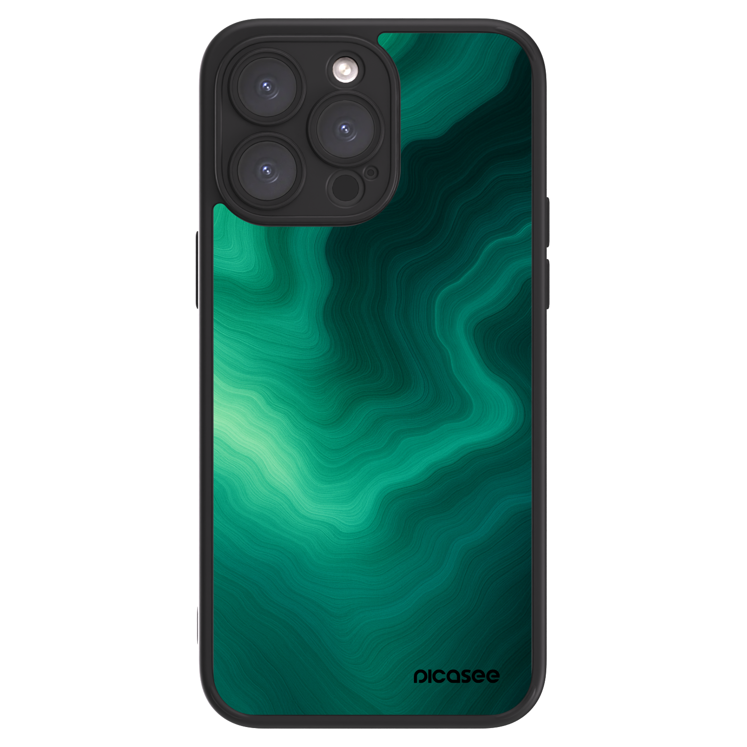 Picasee ULTIMATE CASE für Apple iPhone 15 Pro Max - Malachite