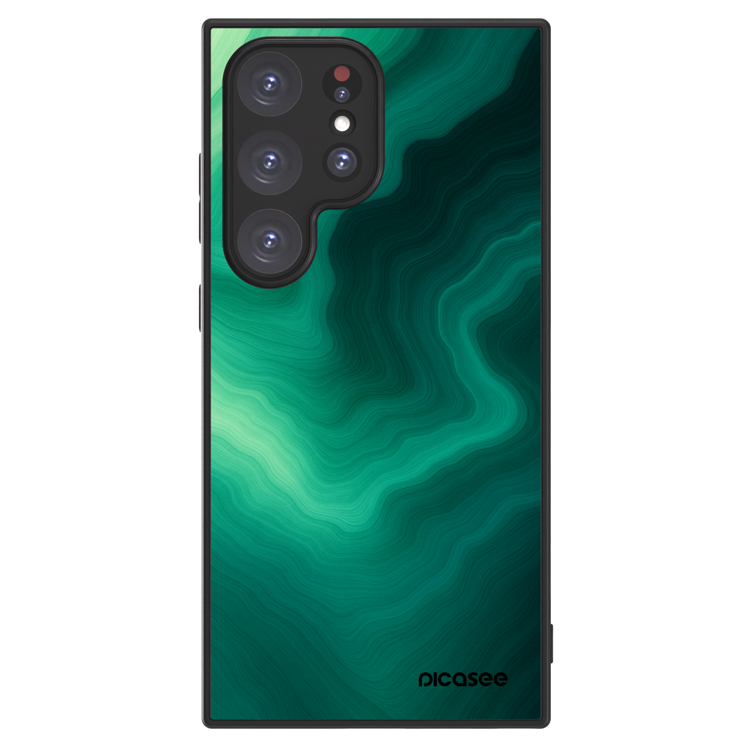 Picasee ULTIMATE CASE PowerShare für Samsung Galaxy S24 Ultra S928B 5G - Malachite
