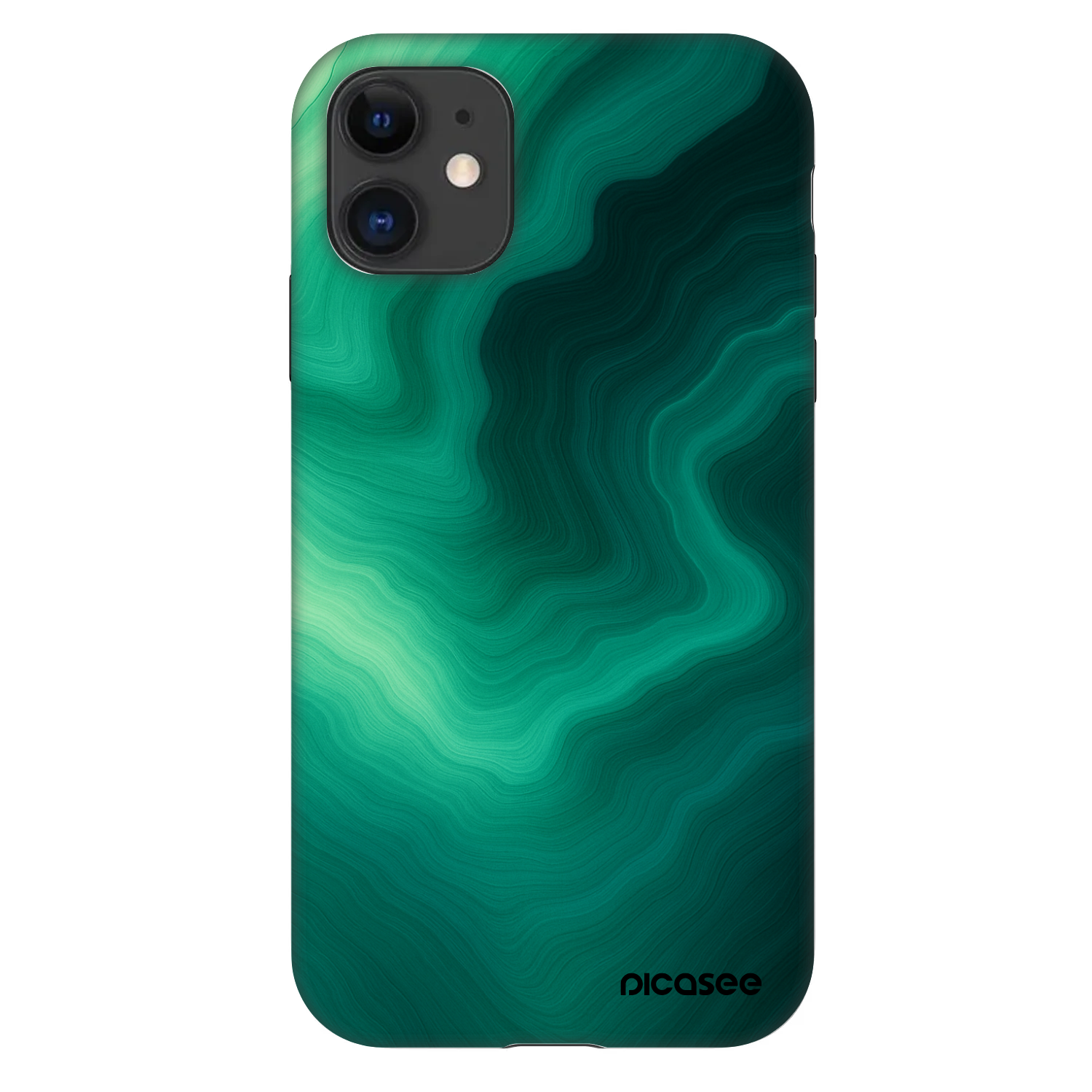 Picasee Fashion Case für Apple iPhone 11 - Malachite
