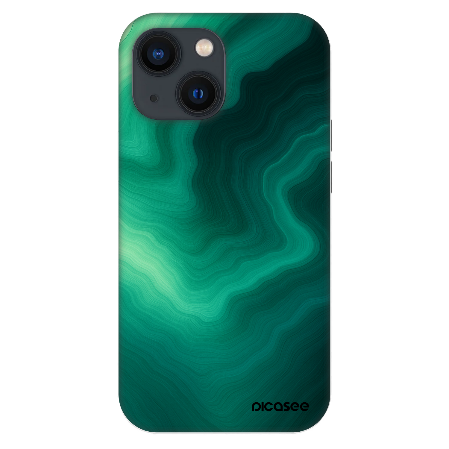 Picasee Fashion Case für Apple iPhone 13 mini - Malachite