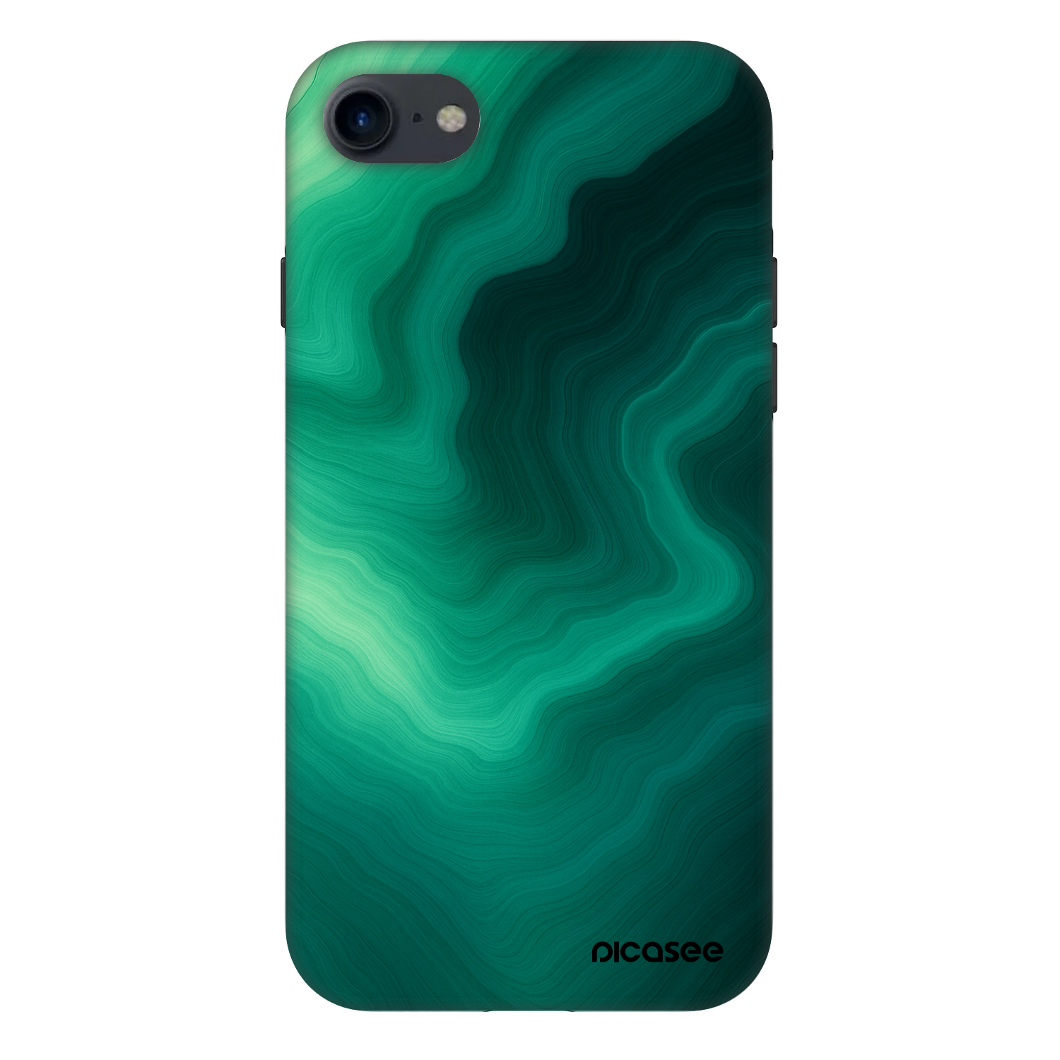 Picasee Fashion Case für Apple iPhone SE 2022 - Malachite