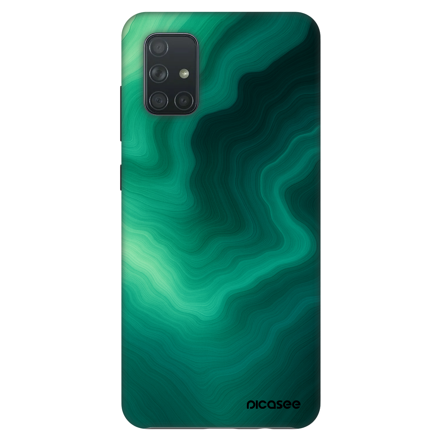 Picasee Fashion Case für Samsung Galaxy A71 A715F - Malachite