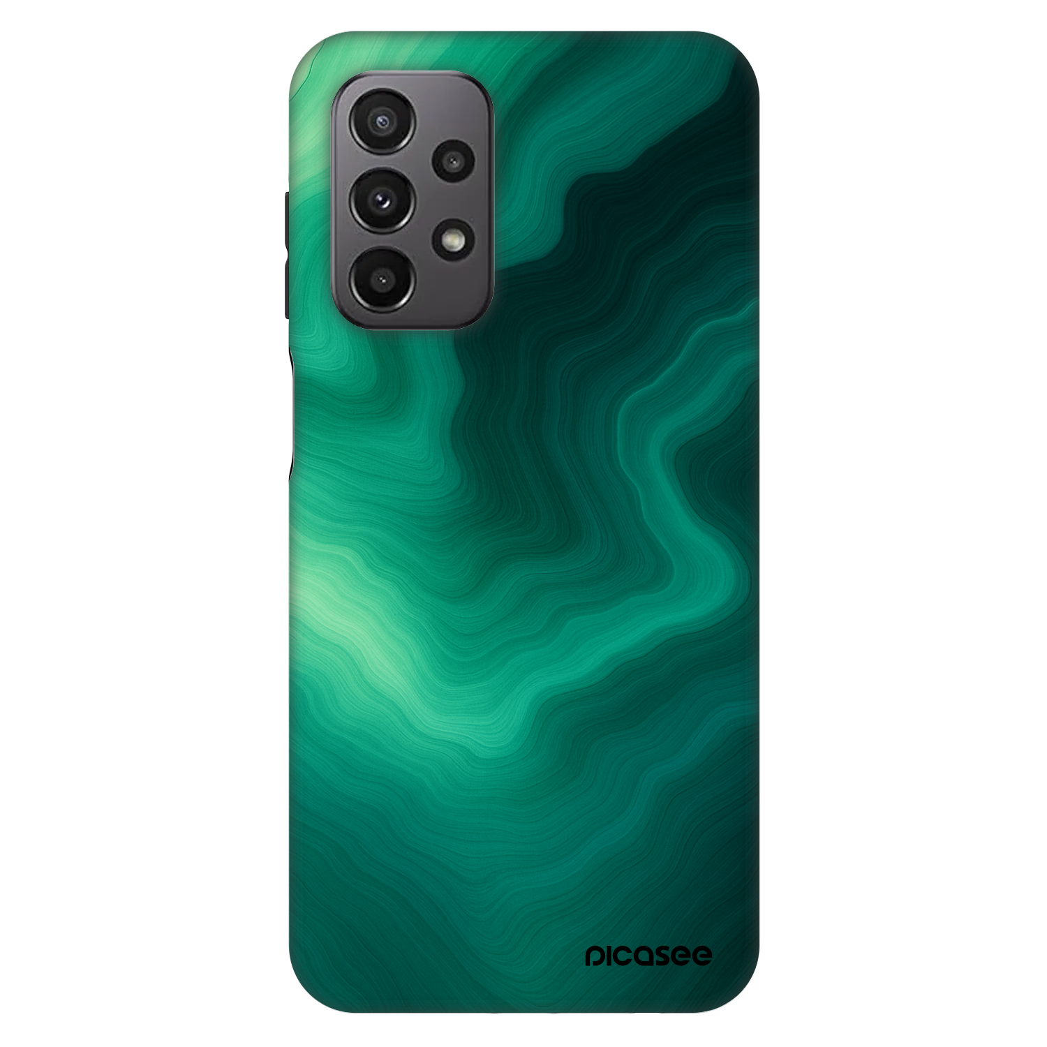 Picasee Fashion Case für Samsung Galaxy A23 A235F 4G - Malachite