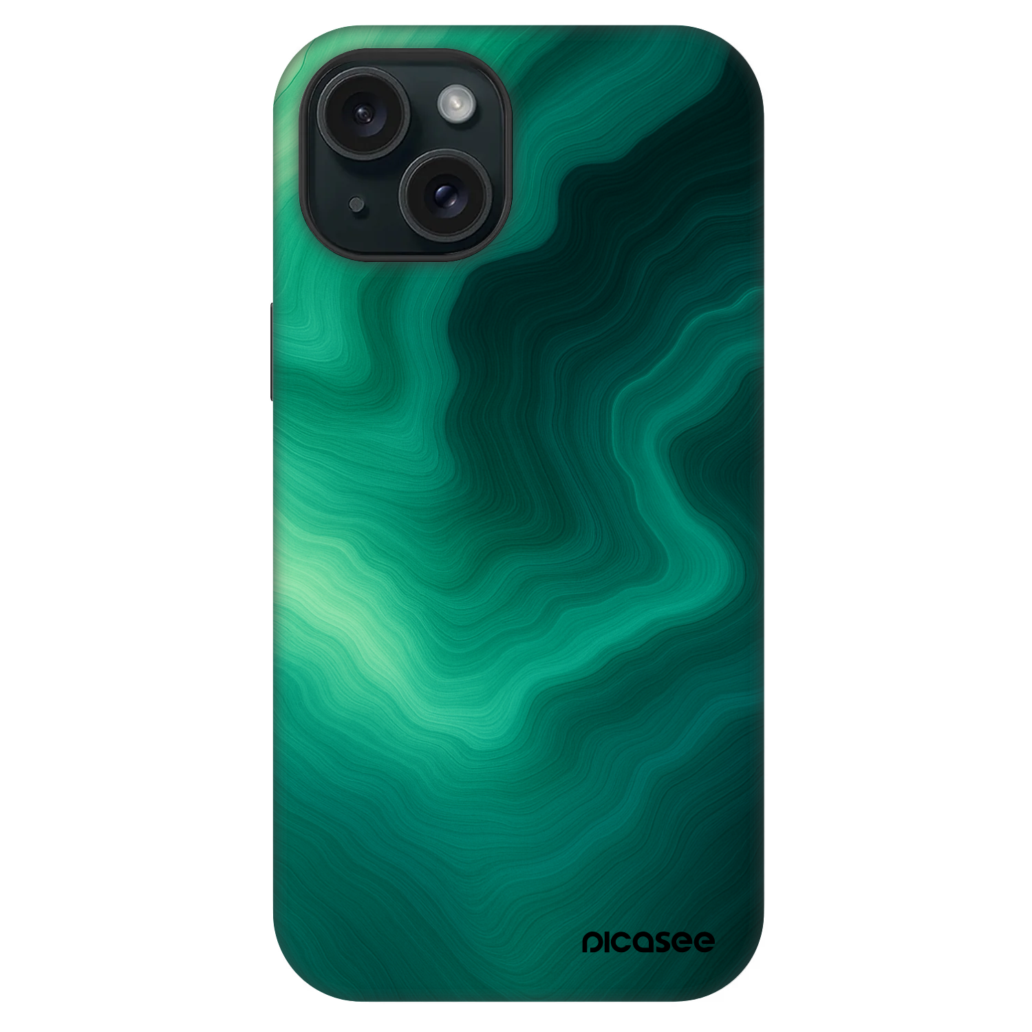 Picasee Fashion Case MagSafe für Apple iPhone 15 - Malachite