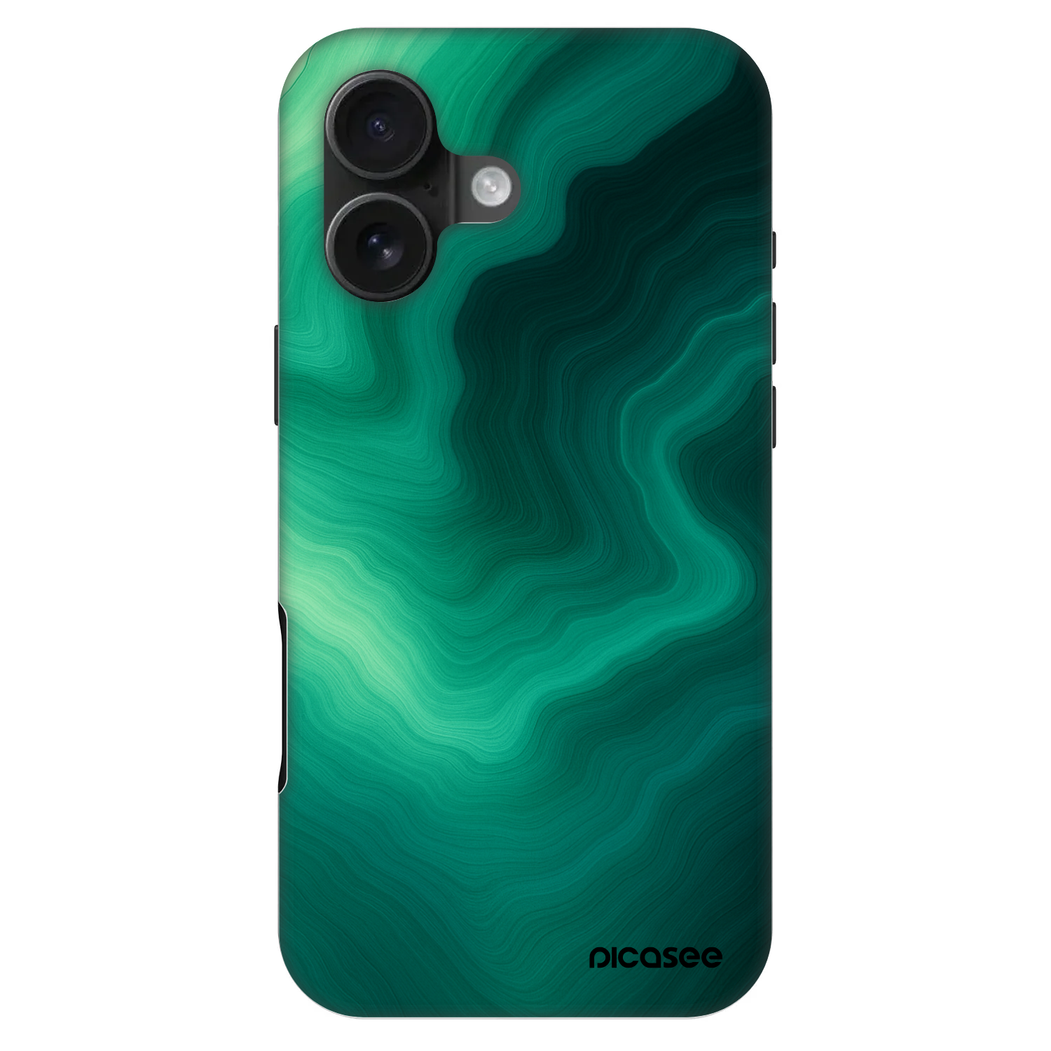 Picasee Fashion Case MagSafe für Apple iPhone 16 - Malachite