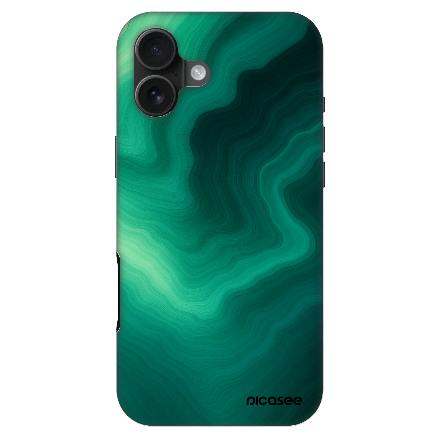 Picasee Fashion Case MagSafe für Apple iPhone 16 Plus - Malachite