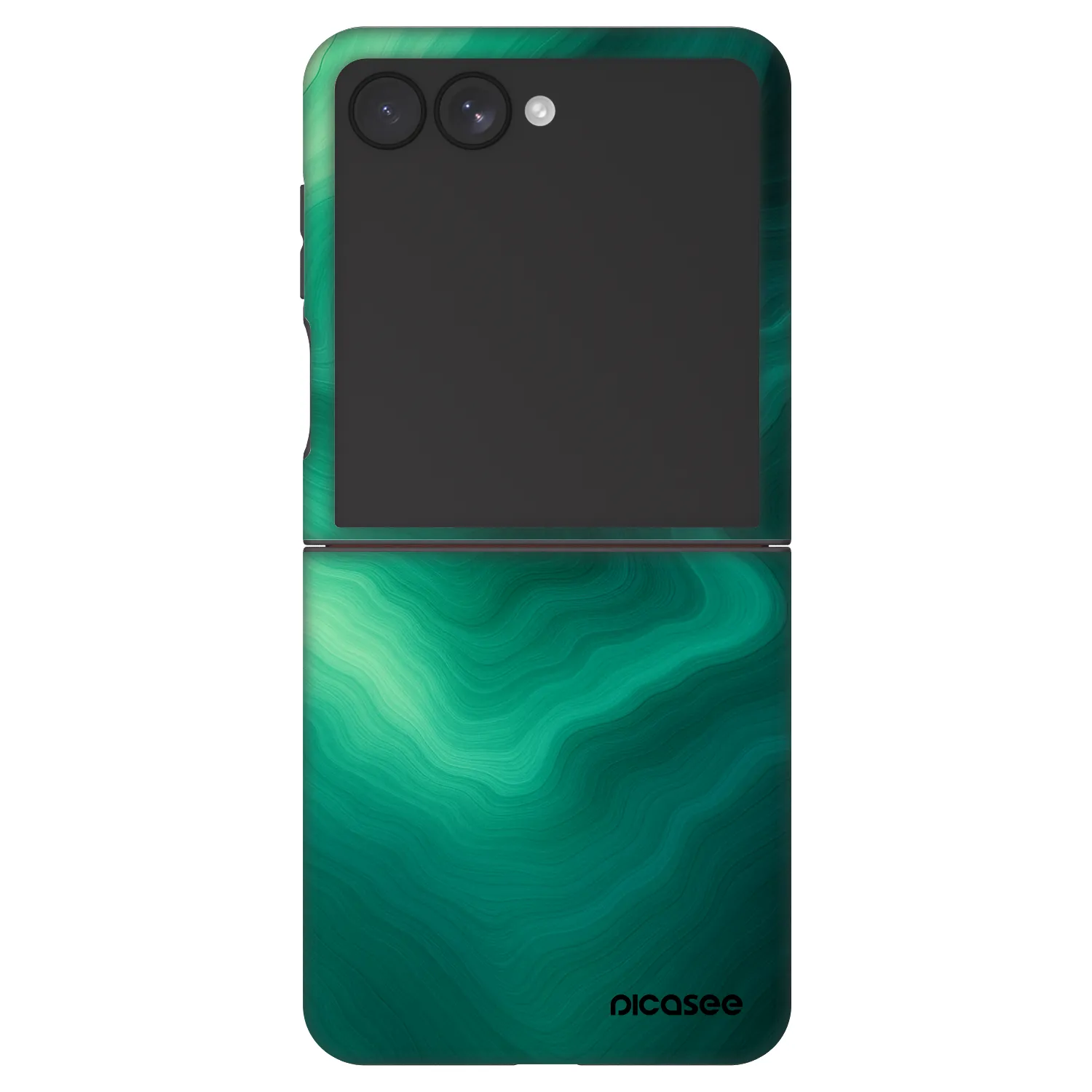 Picasee Fashion Case für Samsung Galaxy Z Flip7 5G - Malachite
