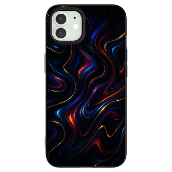 Picasee Apple iPhone 12 Hülle - Schwarzes Silikon - Noir