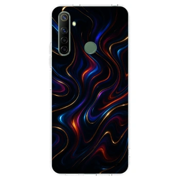 Picasee Realme 6i Hülle - Transparentes Silikon - Noir