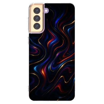 Picasee Samsung Galaxy S21+ 5G G996F Hülle - Transparentes Silikon - Noir
