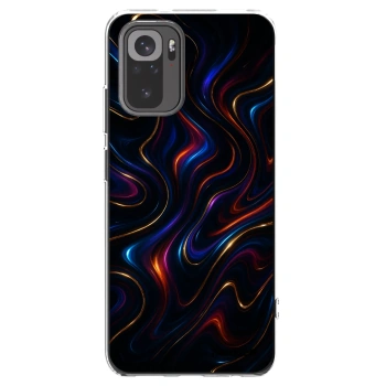 Picasee Xiaomi Redmi Note 10 Hülle - Transparentes Silikon - Noir