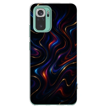 Picasee Xiaomi Redmi Note 10 Pro Hülle - Transparentes Silikon - Noir