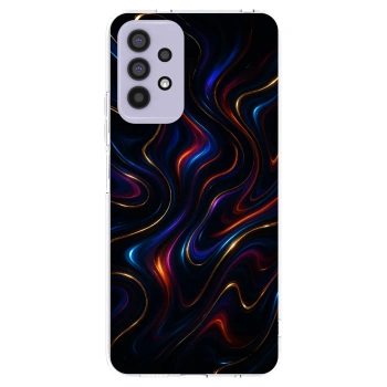 Picasee Samsung Galaxy A32 4G SM-A325F Hülle - Transparentes Silikon - Noir