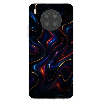 Picasee Huawei Nova 8i Hülle - Transparentes Silikon - Noir