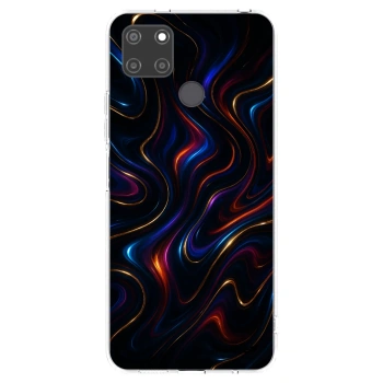 Picasee Realme C21Y Hülle - Transparentes Silikon - Noir