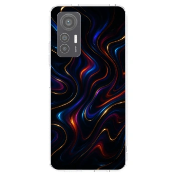 Picasee Xiaomi 12 Lite Hülle - Transparentes Silikon - Noir
