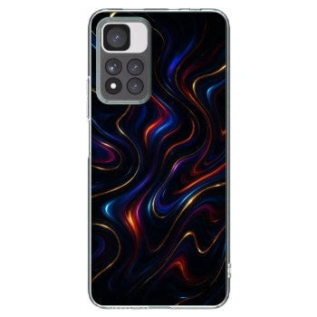 Picasee Xiaomi Redmi Note 11 Pro+ 5G Hülle - Transparentes Silikon - Noir