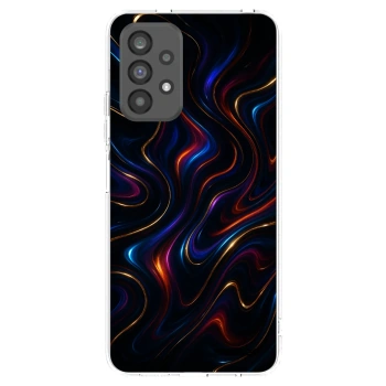 Picasee Samsung Galaxy A73 5G Hülle - Transparentes Silikon - Noir