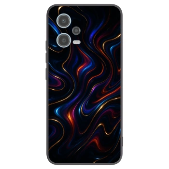 Picasee Xiaomi Redmi Note 12 5G Hülle - Schwarzes Silikon - Noir