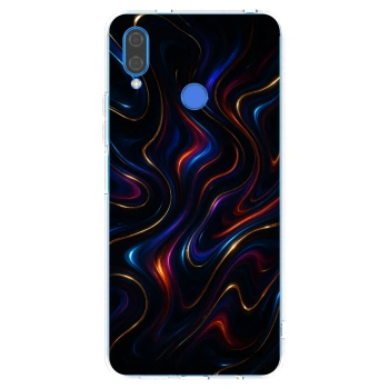 Picasee Huawei Nova 3 Hülle - Transparentes Silikon - Noir