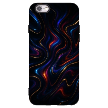 Picasee Apple iPhone 6/6S Hülle - Schwarzes Silikon - Noir