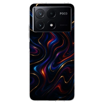 Picasee Xiaomi Poco X6 Pro Hülle - Transparentes Silikon - Noir