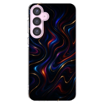 Picasee Samsung Galaxy A55 5G A556B Hülle - Transparentes Silikon - Noir