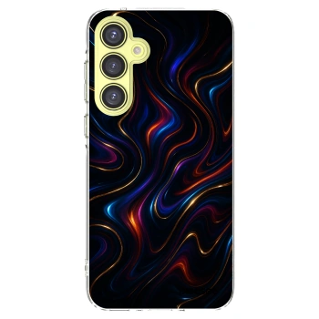 Picasee Samsung Galaxy A35 5G A356B Hülle - Transparentes Silikon - Noir