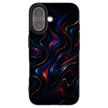 Picasee Apple iPhone 16 Hülle - Schwarzes Silikon - Noir