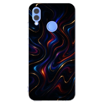 Picasee Huawei P Smart 2019 Hülle - Transparentes Silikon - Noir
