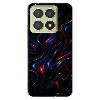 Picasee Xiaomi 14T Hülle - Transparentes Silikon - Noir