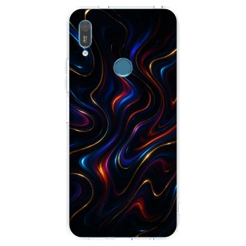 Picasee Huawei Y6 2019 Hülle - Transparentes Silikon - Noir