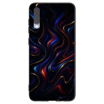 Picasee Samsung Galaxy A70 A705F Hülle - Schwarzes Silikon - Noir