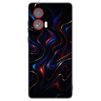 Picasee Motorola Edge 50 Fusion Hülle - Schwarzes Silikon - Noir