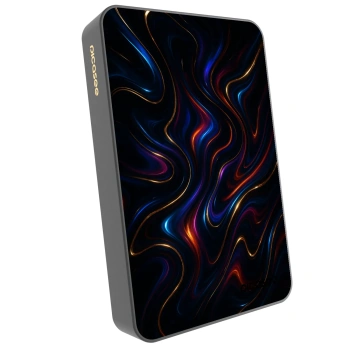 Picasee Powerbank mit MagSafe 10 000 mAh Grau - Noir