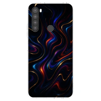 Picasee Xiaomi Redmi Note 8 Hülle - Transparentes Silikon - Noir