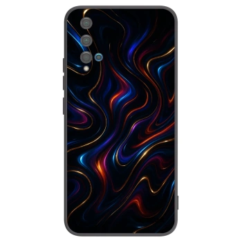 Picasee Huawei Nova 5T Hülle - Schwarzes Silikon - Noir