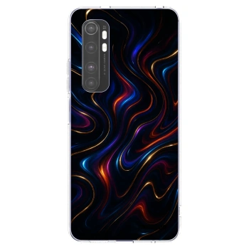 Picasee Xiaomi Mi Note 10 Lite Hülle - Transparentes Silikon - Noir