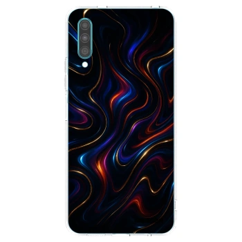 Picasee Samsung Galaxy A30s A307F Hülle - Transparentes Silikon - Noir