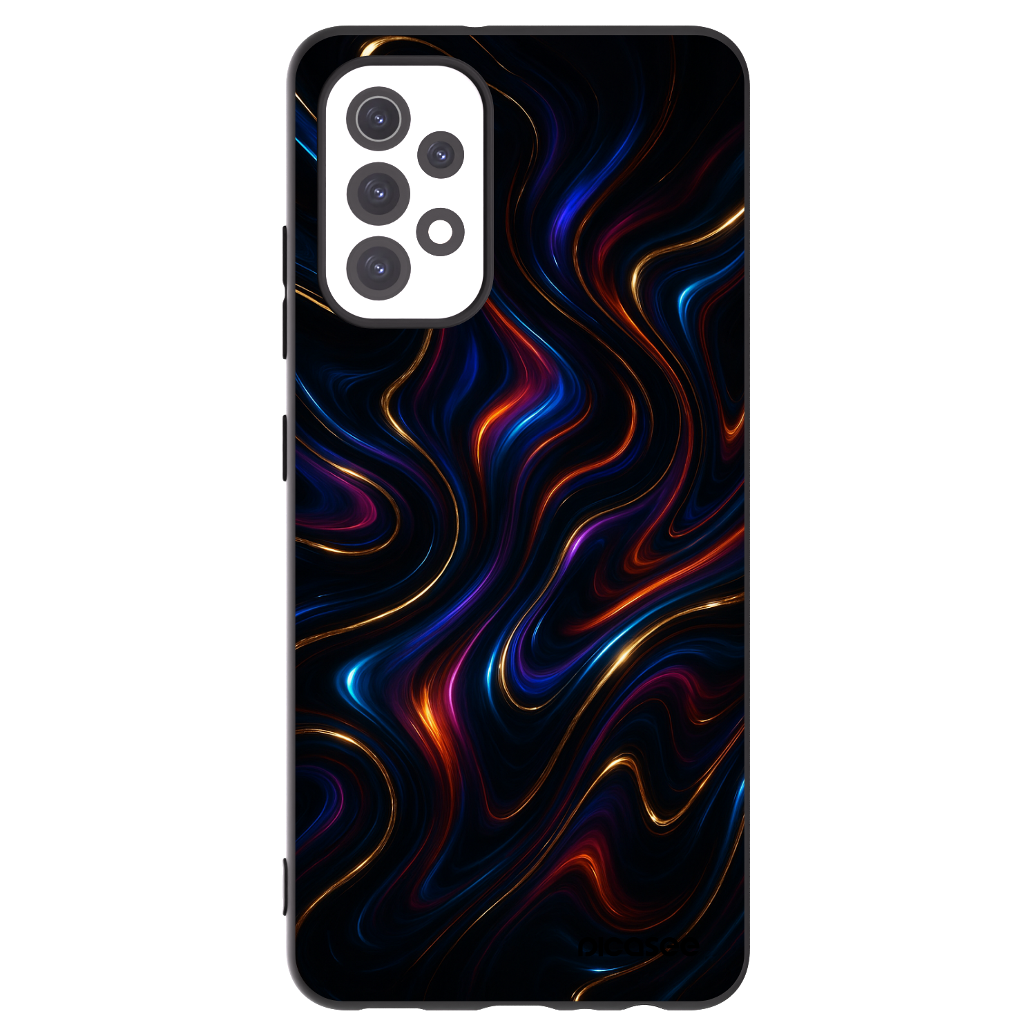Picasee Samsung Galaxy A32 5G A326B Hülle - Schwarzes Silikon - Noir