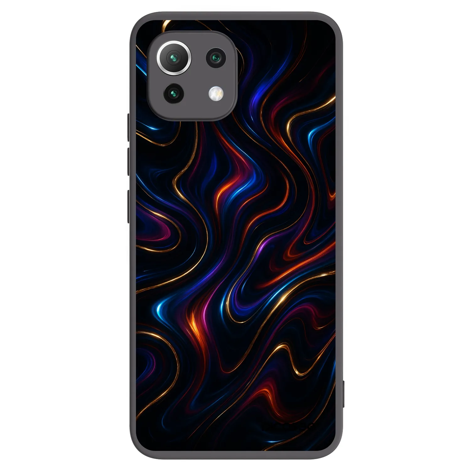 Picasee Xiaomi Mi 11 Lite Hülle - Schwarzes Silikon - Noir