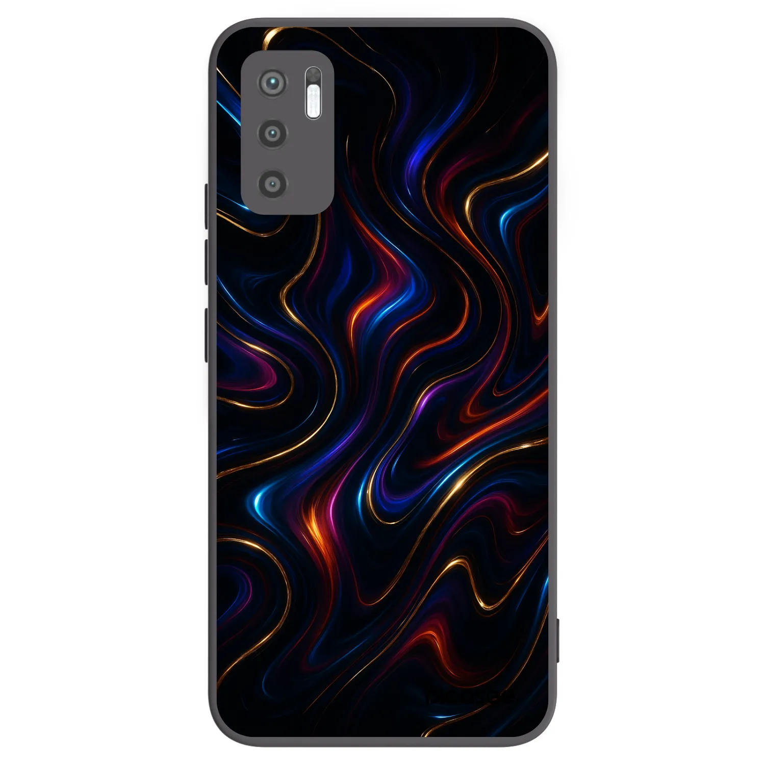 Picasee Xiaomi Redmi Note 10 5G Hülle - Schwarzes Silikon - Noir