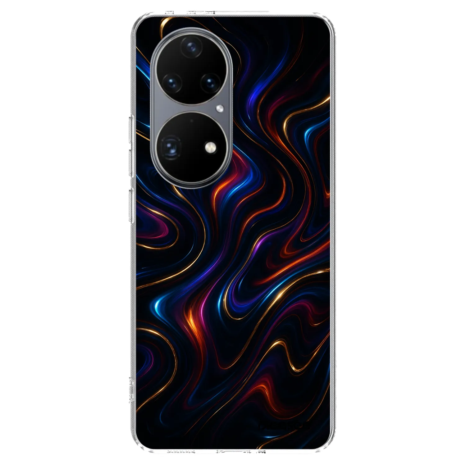 Picasee Huawei P50 Hülle - Transparentes Silikon - Noir