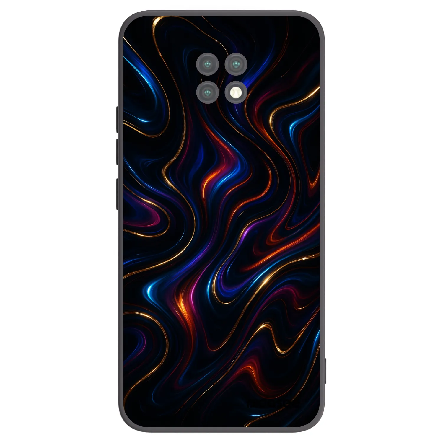 Picasee Xiaomi Redmi Note 9T Hülle - Schwarzes Silikon - Noir